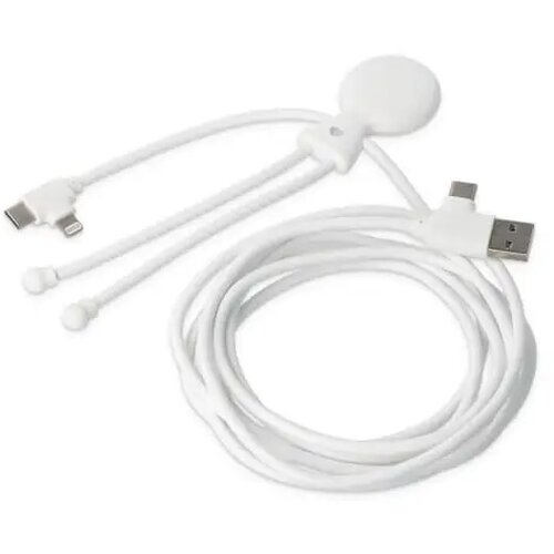 2092 - Xoopar Mr Bio Long 60 W PD Multi Oplaadkabel 2 Meter wit