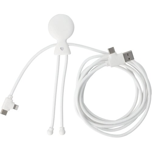 2092 - Xoopar Mr Bio Long 60 W PD Multi Oplaadkabel 2 Meter wit