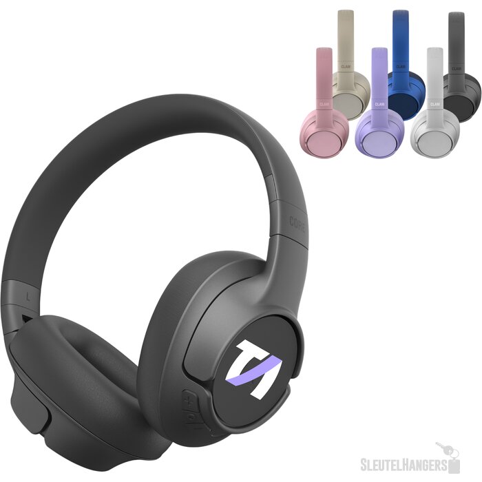 3HP3200 I Fresh 'n Rebel Clam Core Draadloze over-ear koptelefoon met ENC Donkergrijs