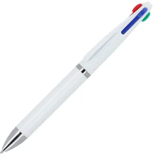 4-kleuren pen wit