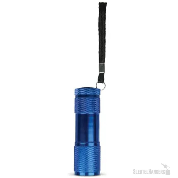 Aluminium zaklamp LED blauw