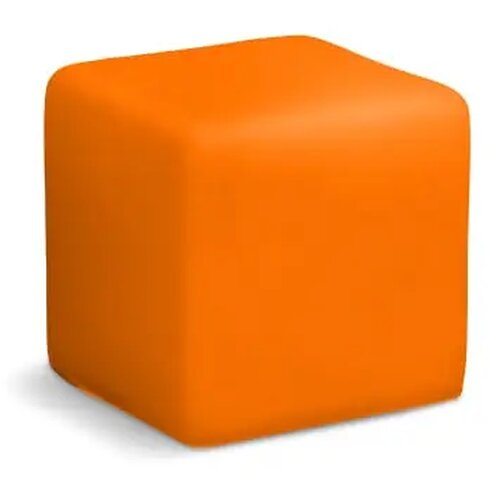 Anti-stress vierkant oranje
