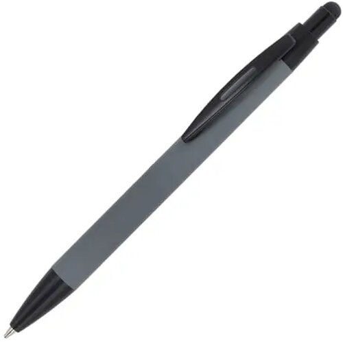 Balpen Alaska soufttouch met stylus R-AL grijs