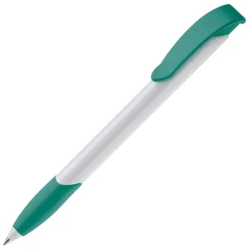 Balpen Apollo hardcolour wit / turquoise