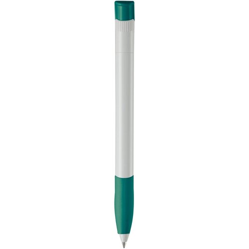 Balpen Apollo hardcolour wit / turquoise