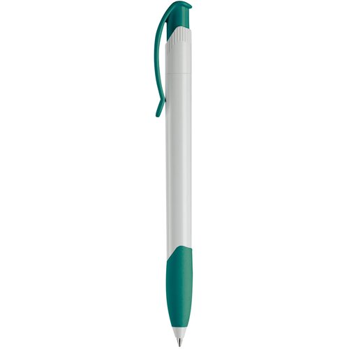 Balpen Apollo hardcolour wit / turquoise