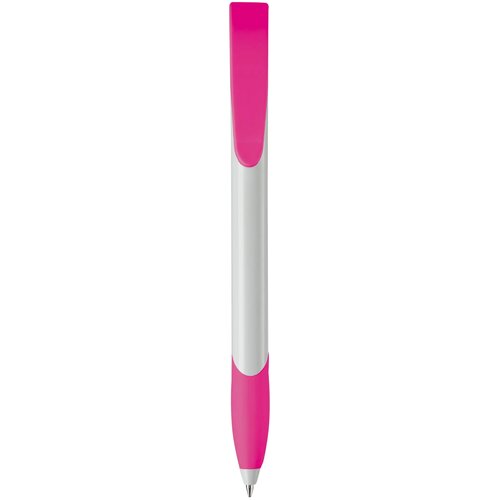 Balpen Apollo hardcolour wit / roze