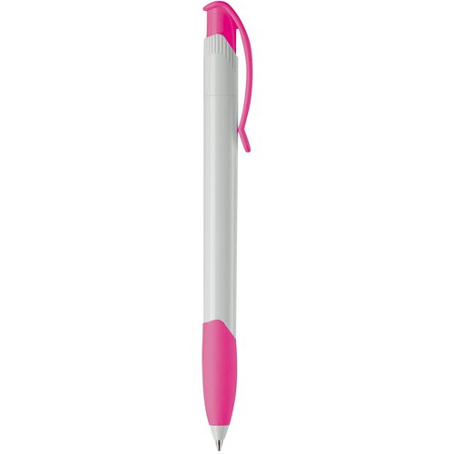 Balpen Apollo hardcolour wit / roze