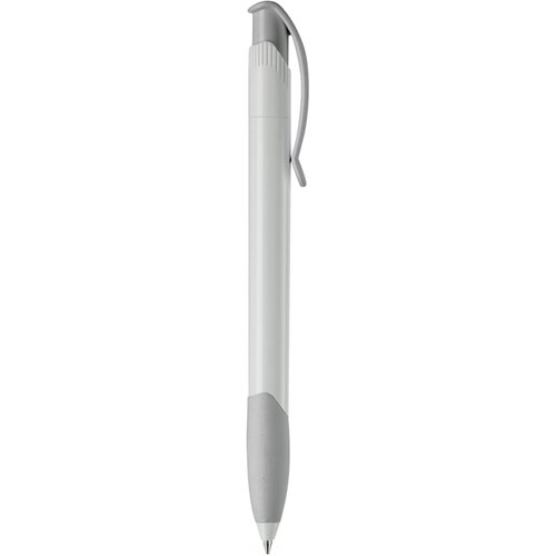 Balpen Apollo hardcolour wit / zilver