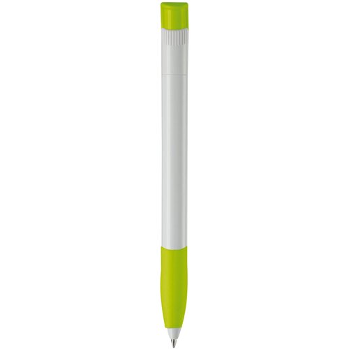 Balpen Apollo hardcolour wit / lichtgroen