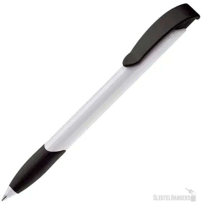 Balpen Apollo hardcolour wit / zwart