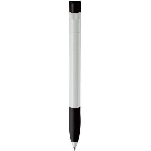 Balpen Apollo hardcolour wit / zwart