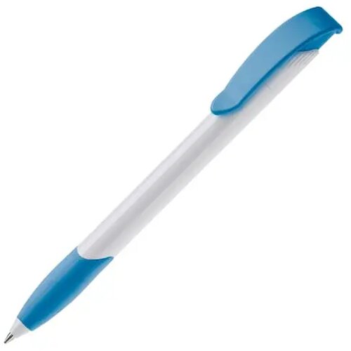 Balpen Apollo hardcolour wit / blauw