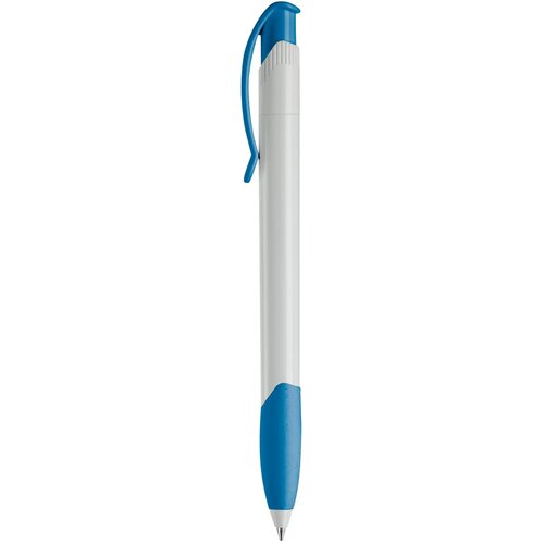 Balpen Apollo hardcolour wit / blauw