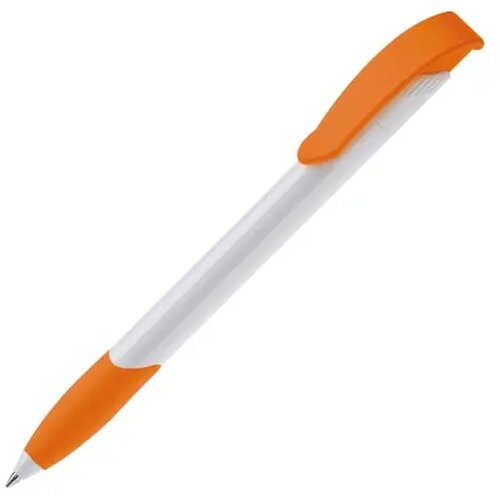 Balpen Apollo hardcolour wit / oranje