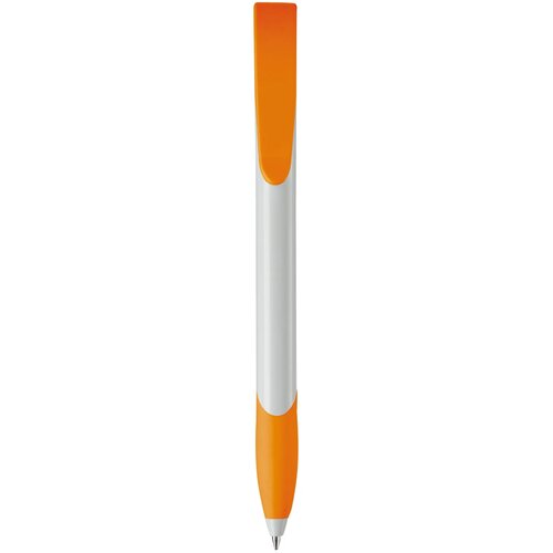 Balpen Apollo hardcolour wit / oranje