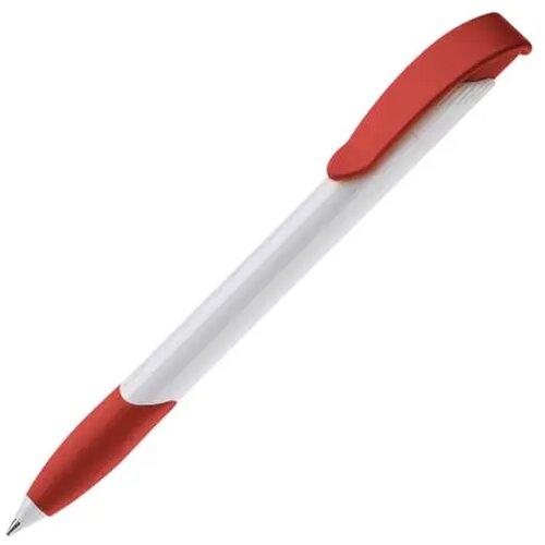 Balpen Apollo hardcolour wit / rood