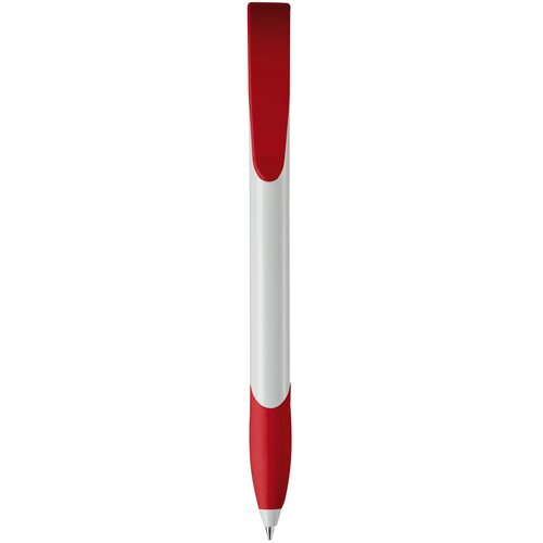 Balpen Apollo hardcolour wit / rood
