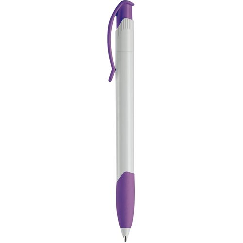 Balpen Apollo hardcolour wit / paars