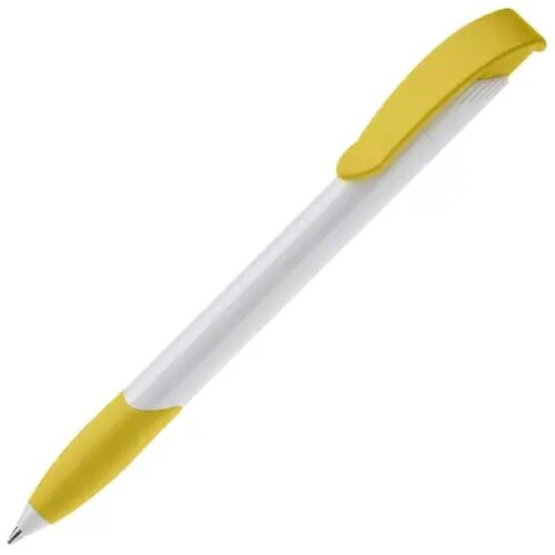 Balpen Apollo hardcolour wit / geel