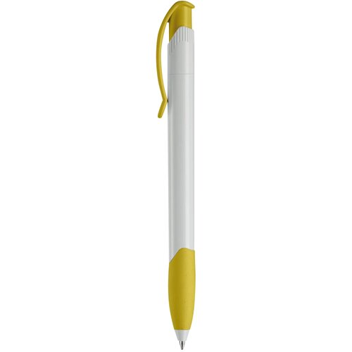 Balpen Apollo hardcolour wit / geel