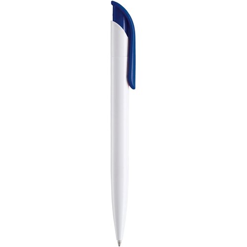 Balpen Atlas hardcolour wit / donkerblauw