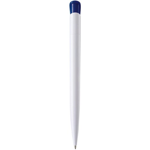 Balpen Atlas hardcolour wit / donkerblauw