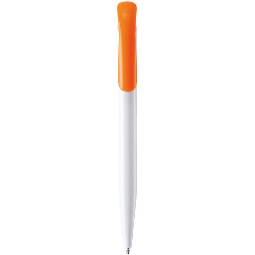 Balpen Atlas hardcolour wit / oranje