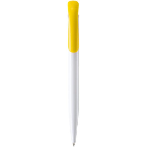 Balpen Atlas hardcolour wit / geel