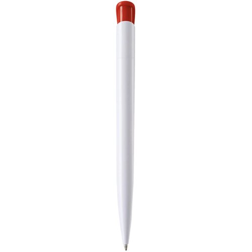 Balpen Atlas hardcolour wit / rood