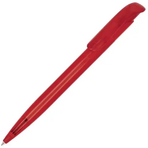 Balpen Atlas transparant transparant / rood