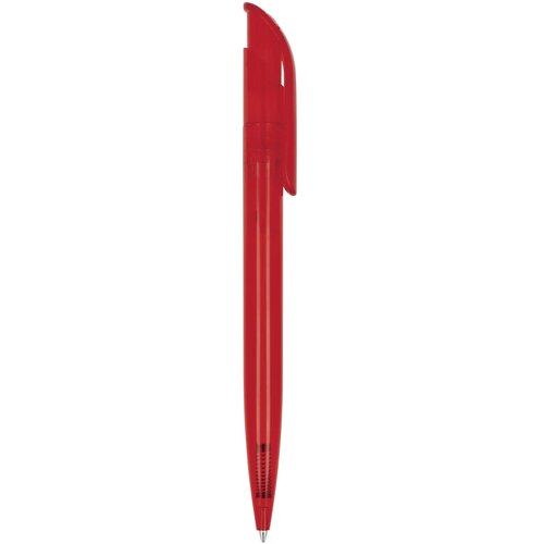 Balpen Atlas transparant transparant / rood