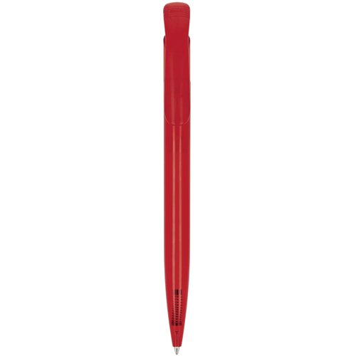 Balpen Atlas transparant transparant / rood