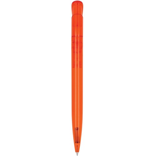 Balpen Atlas transparant transparant / oranje