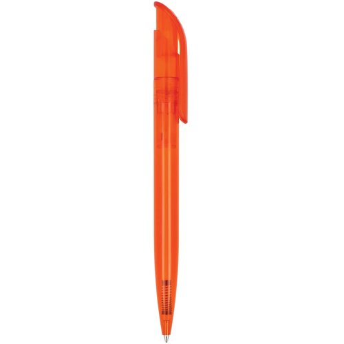 Balpen Atlas transparant transparant / oranje
