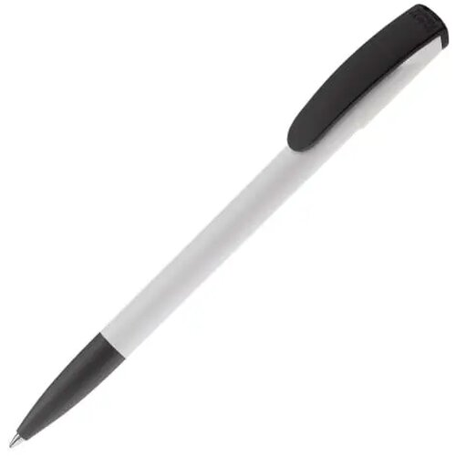 Balpen Deniro hardcolour wit / zwart
