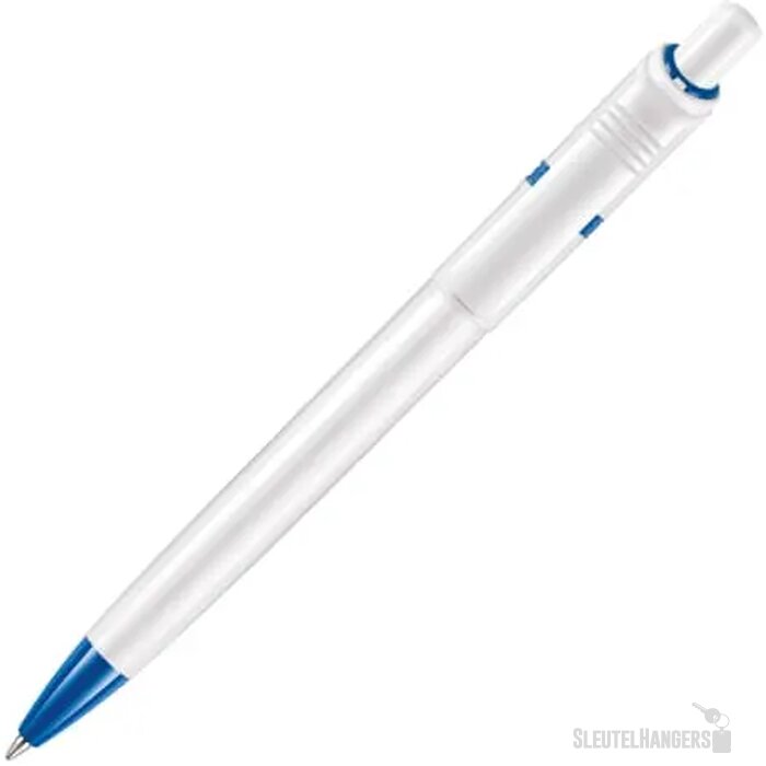 Balpen Ducal hardcolour wit / blauw