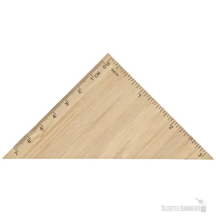 Bamboe geodriehoek natuur