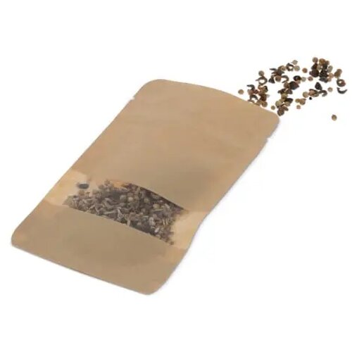 Bloemenzaad vlinder en bijen 4 gram bruin