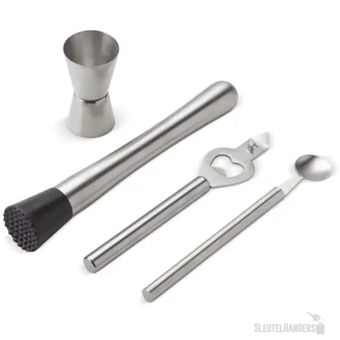 Cocktailset zilver