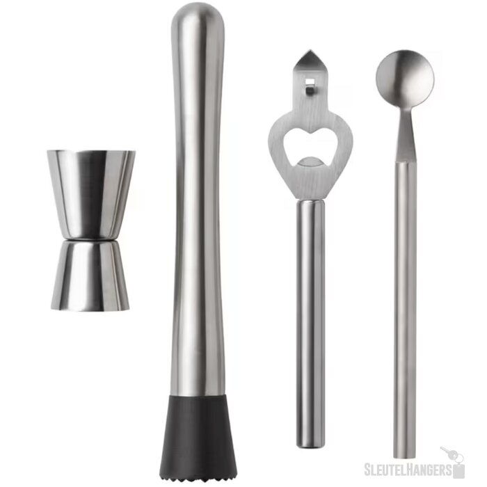 Cocktailset zilver