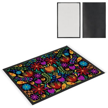 Deurmat sublimatie 50 x 75 cm zwart