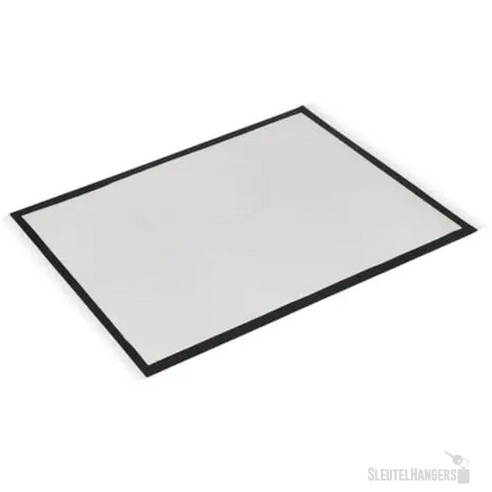 Deurmat sublimatie 50 x 75 cm zwart