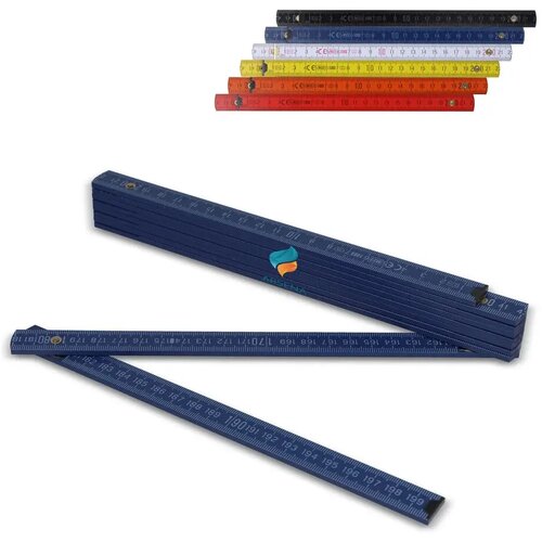 Duimstok hout 2m premium gekleurd