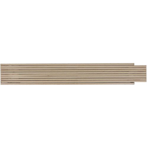 Duimstok hout 2m premium natuurlijk hout