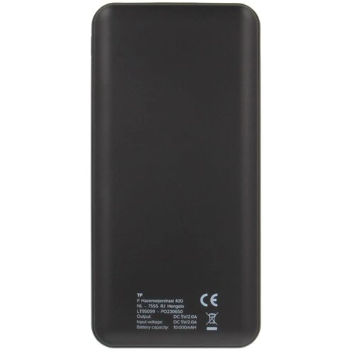 Elite Powerbank 10000mAh zwart