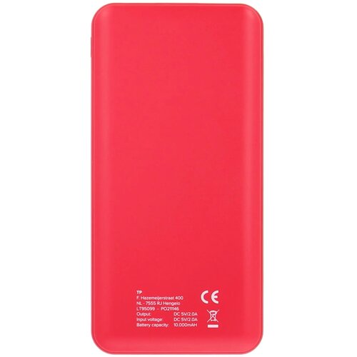 Elite Powerbank 10000mAh rood