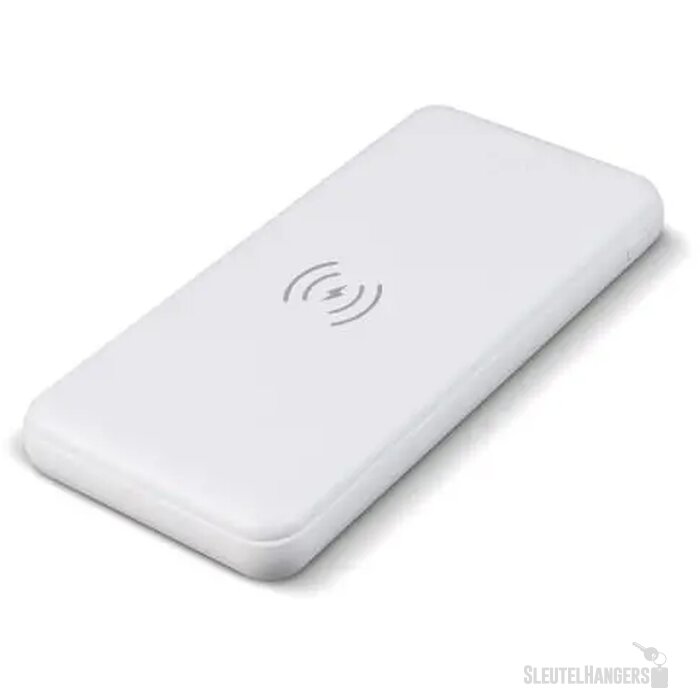 Elite Powerbank met Draadloze Oplader 8000mAh wit