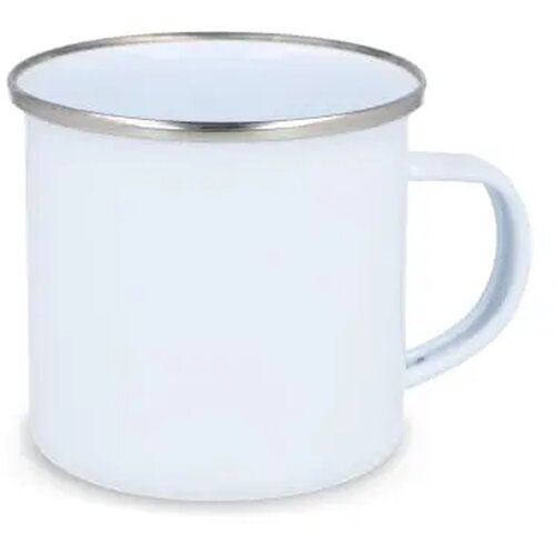 Emaille mok 350ml wit 350 ml