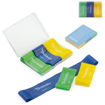 Fitness weerstandsbanden set transparant